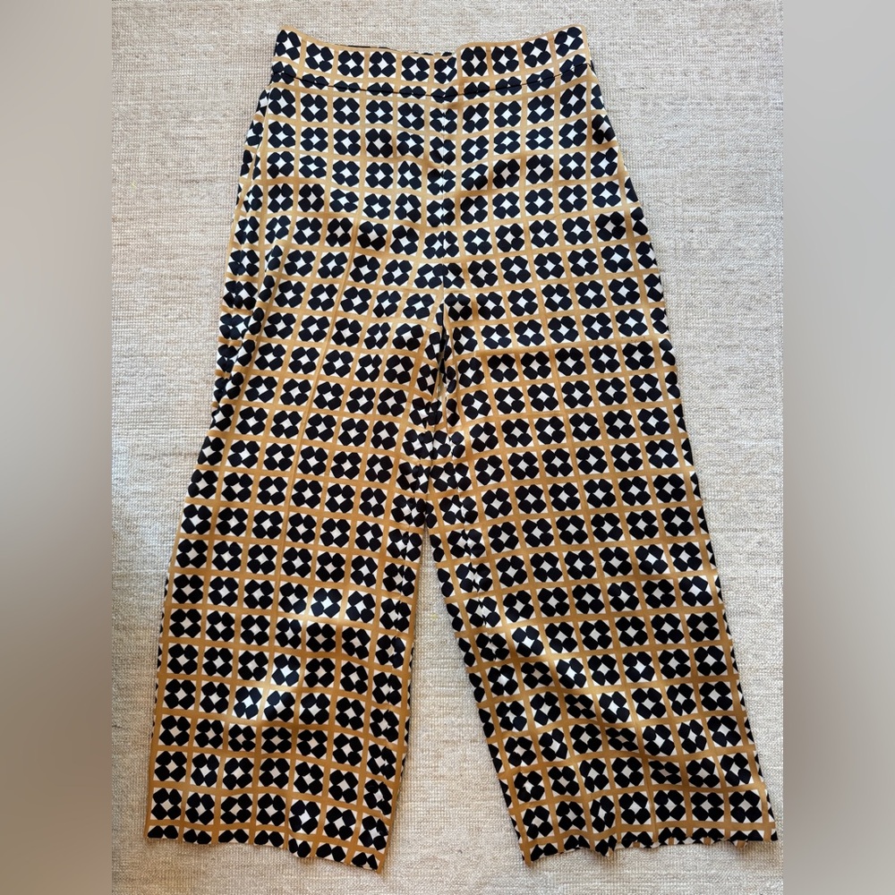 ZARA Geometric Patterned Pants